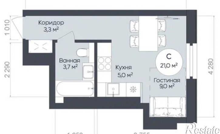 2-комн квартира ул Братьев Кадомцевых, 15,  д. 15