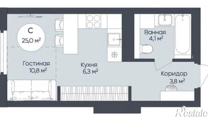 2-комн квартира ул Братьев Кадомцевых, 15,  д. 15