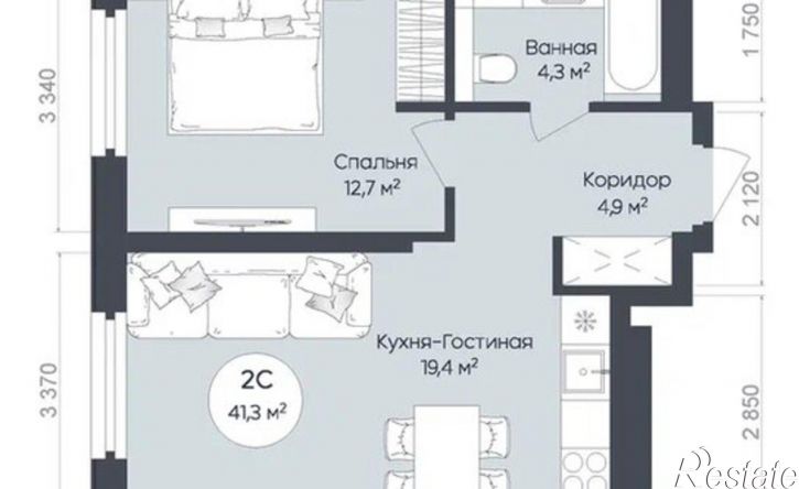 3-комн квартира ул Братьев Кадомцевых, 15,  д. 15