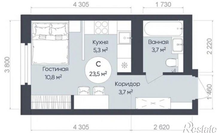 3-комн квартира ул Братьев Кадомцевых, 15,  д. 15