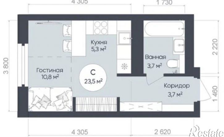 3-комн квартира ул Братьев Кадомцевых, 15,  д. 15