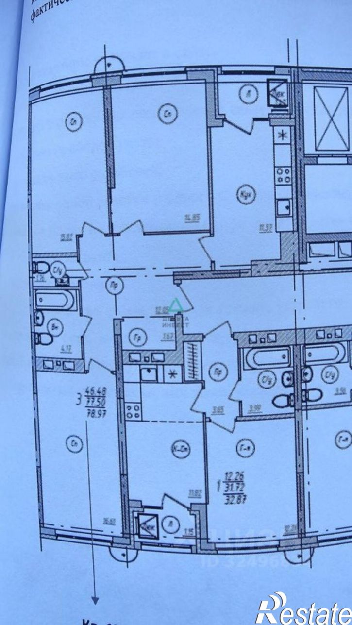 3-комн квартира ул Кузнецовский Затон, 11/5,  д. 11/5
