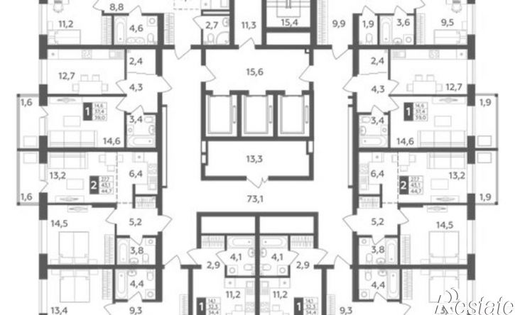 2-комн квартира в новом доме ул Уссурийская, 27,  д. 27
