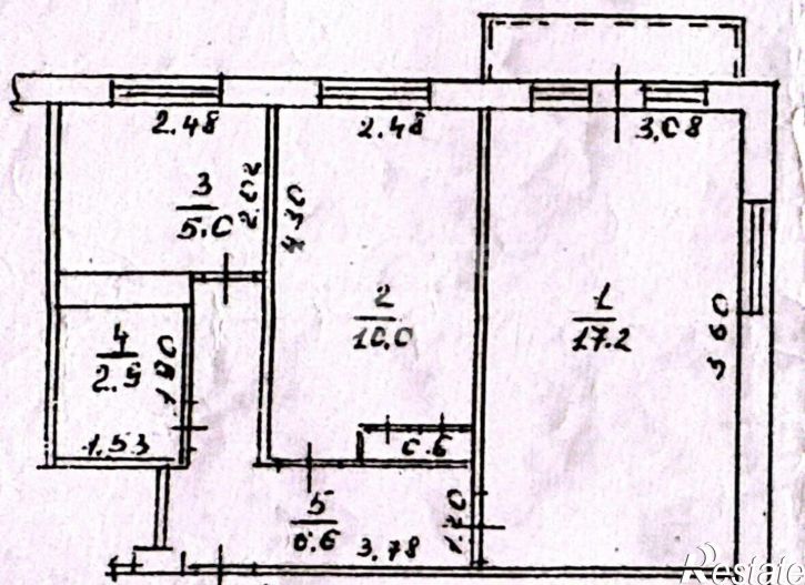 2-комн квартира пр-кт Октября, 134/2,  д. 134/2
