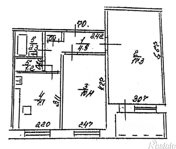 2-комн квартира ул Интернациональная, 187/3,  д. 187/3