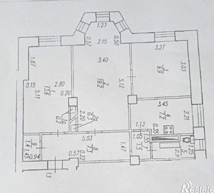 3-комн квартира ул Кольцевая, 183,  д. 183