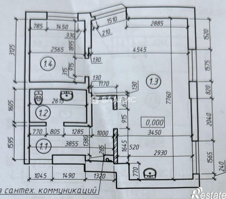 2-комн квартира ул Бородинская, 9,  д. 9