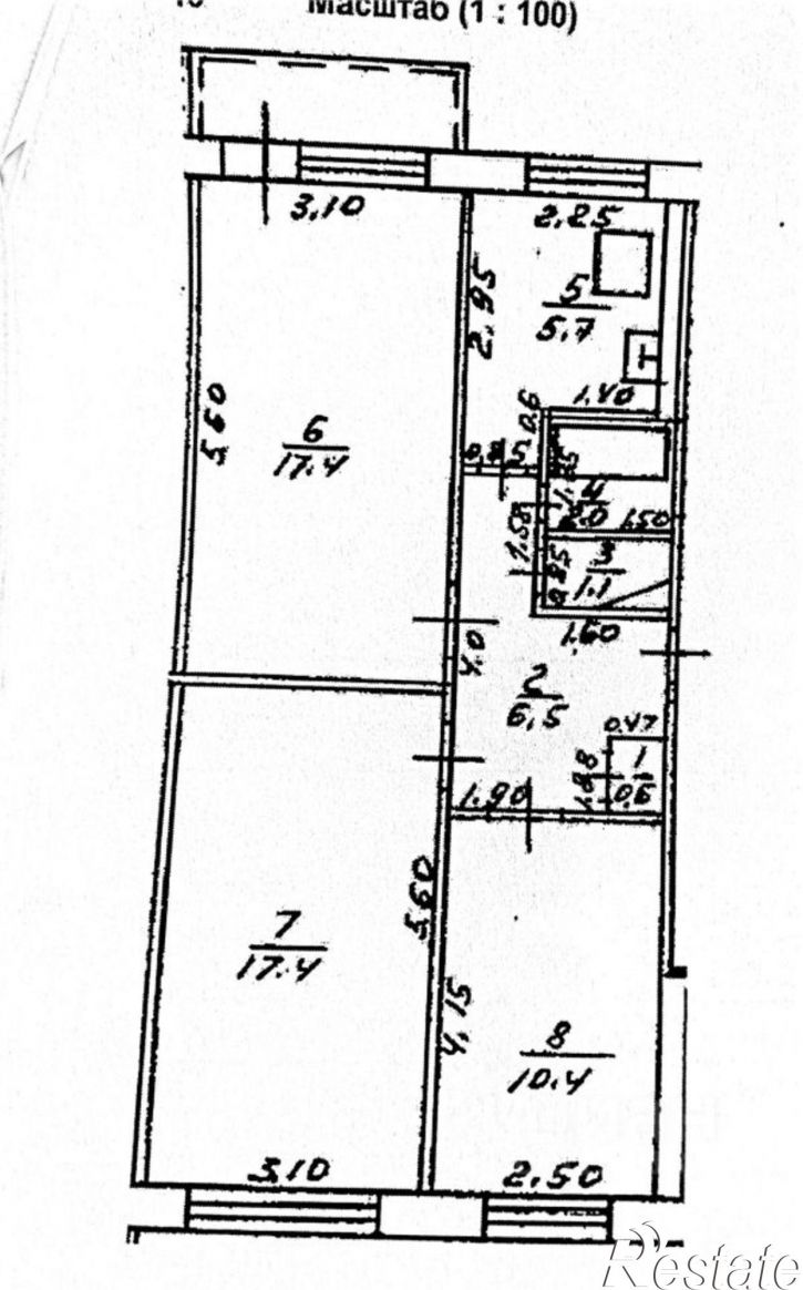 3-комн квартира ул Богдана Хмельницкого, 133,  д. 133