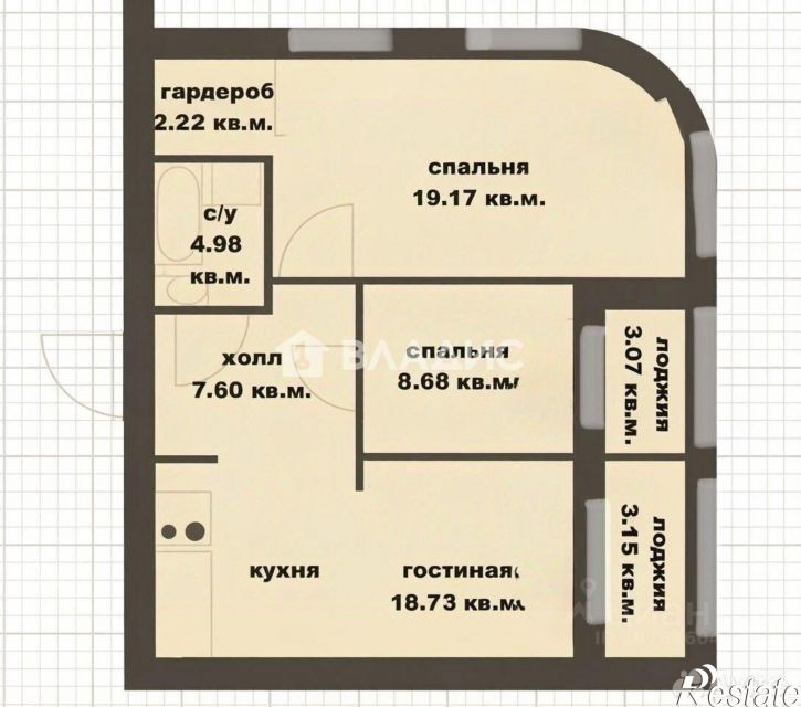2-комн квартира ул Коммунистическая, 11/1,  д. 11/1