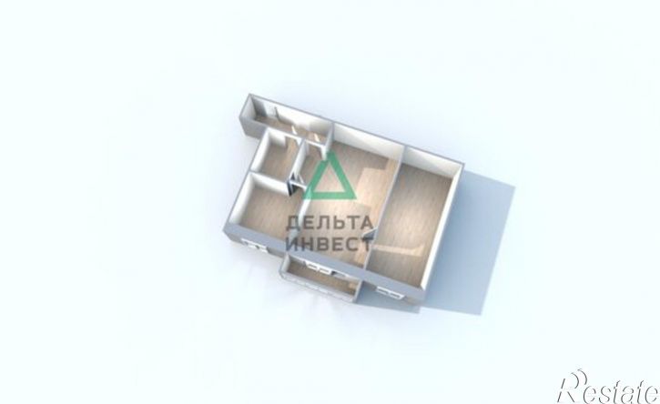 2-комн квартира ул Рихарда Зорге, 16,  д. 16