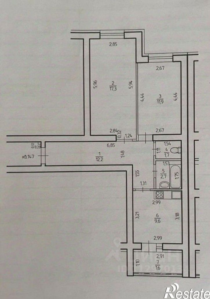 2-комн квартира ул Булата Имашева, 8,  д. 8