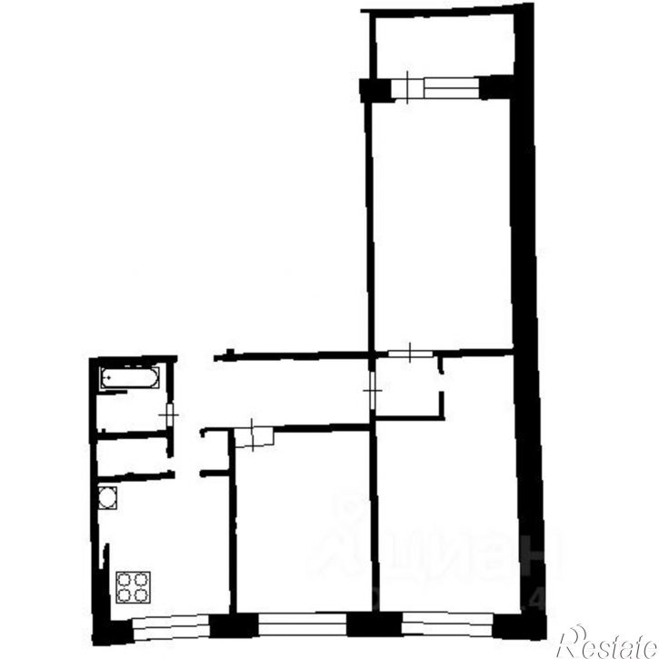3-комн квартира ул Георгия Мушникова, 9 2,  д. 9 2,  к. 2