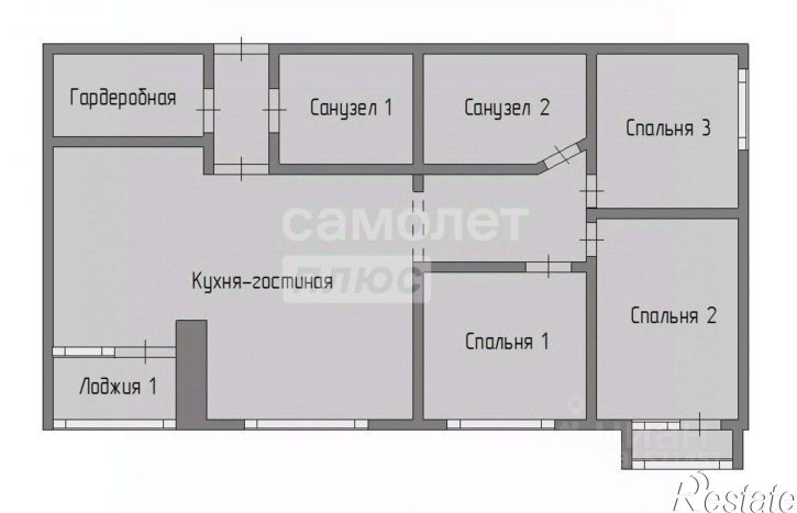 4-комн квартира ул Генерала Горбатова, 7 3,  д. 7 3,  к. 3