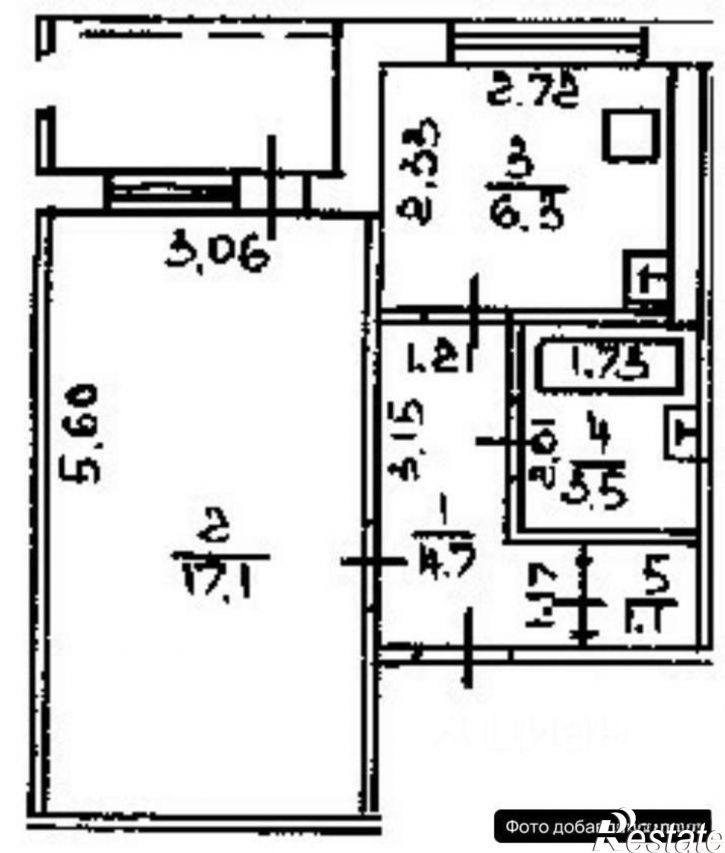1-комн квартира ул Уфимское шоссе, 37,  д. 37
