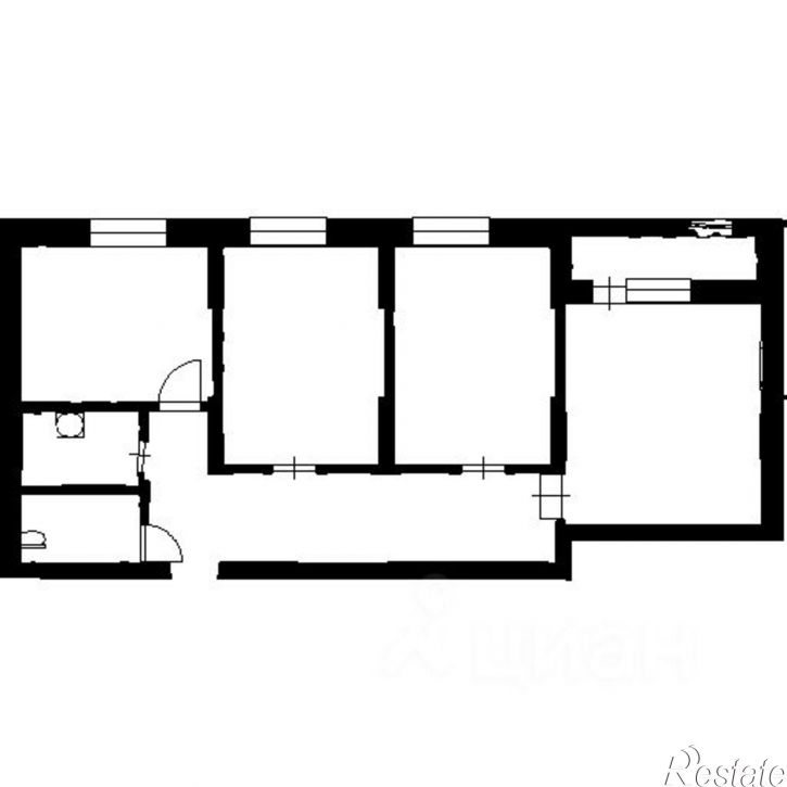 3-комн квартира ул Кустарная, 19,  д. 19