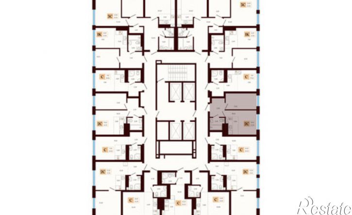 2-комн квартира в новом доме ул Сун-Ят-Сена, 22 1,  д. 22 1,  к. 1