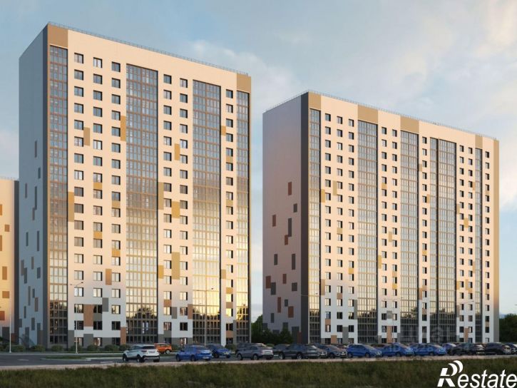 1-комн квартира в новом доме улица Героя Доброреза
