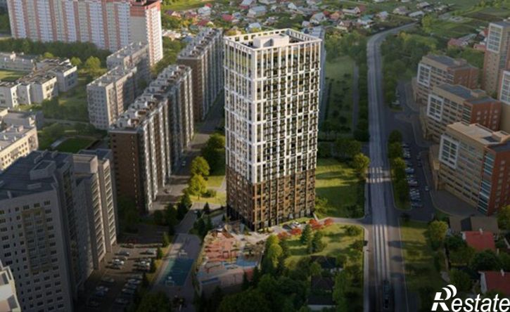 2-комн квартира в новом доме ул Сун-Ят-Сена, 22 1,  д. 22 1,  к. 1