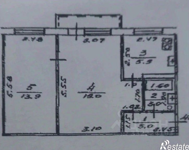 2-комн квартира ул Ульяновых, 15,  д. 15