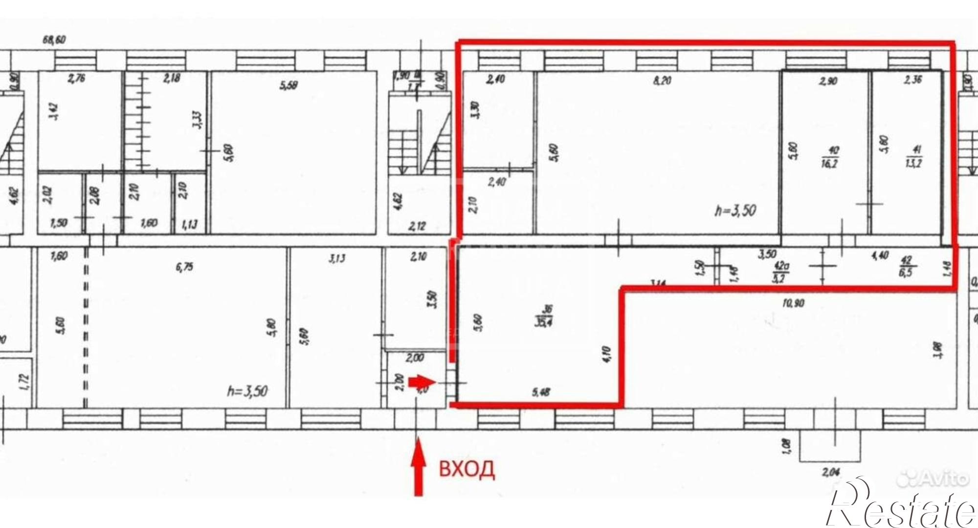 Сдать торговое помещение за 229 500 рублей на Октября проспект, д.110