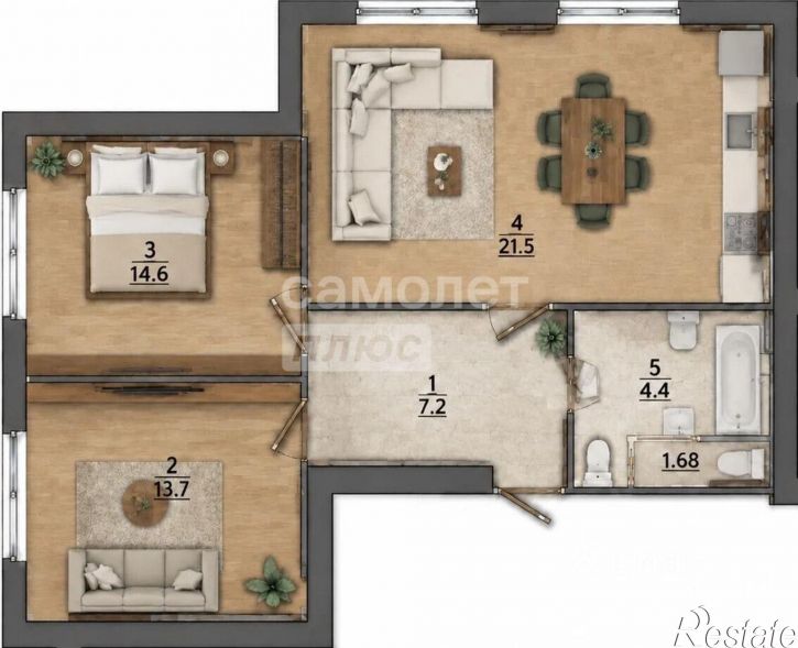 3-комн квартира ул Артезианская, 28,  д. 28