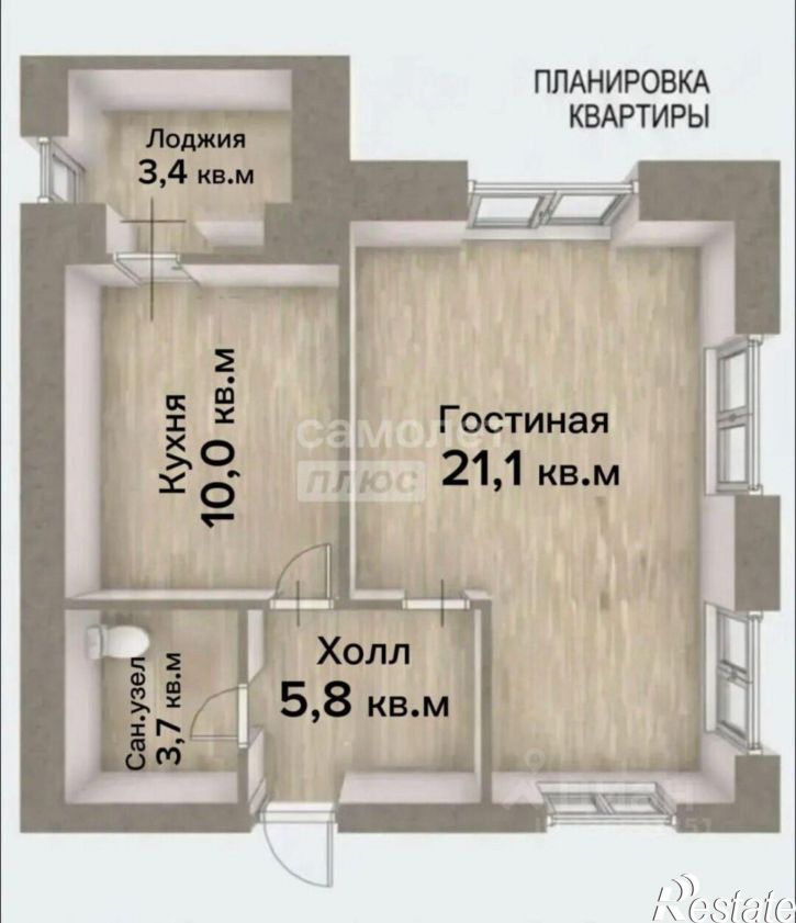 1-комн квартира ул Георгия Мушникова, 23,  д. 23
