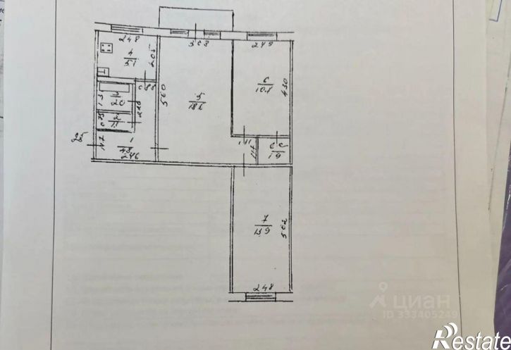 3-комн квартира ул Интернациональная, 129,  д. 129