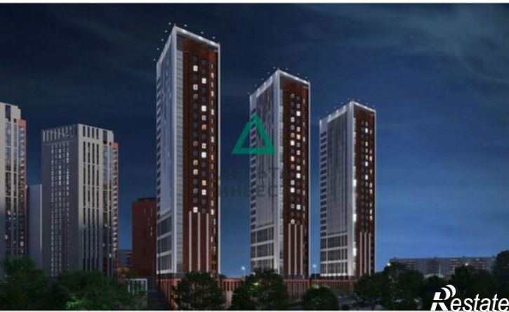 3-комн квартира в новом доме ул Султанова, 34,  д. 34