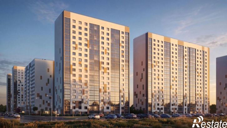 3-комн квартира в новом доме ул Генерала Кусимова, 18,  д. 18