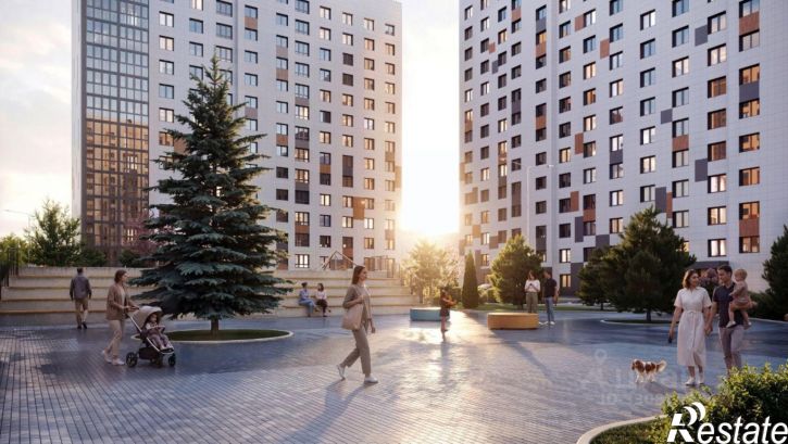 1-комн квартира в новом доме ул Генерала Кусимова, 18,  д. 18