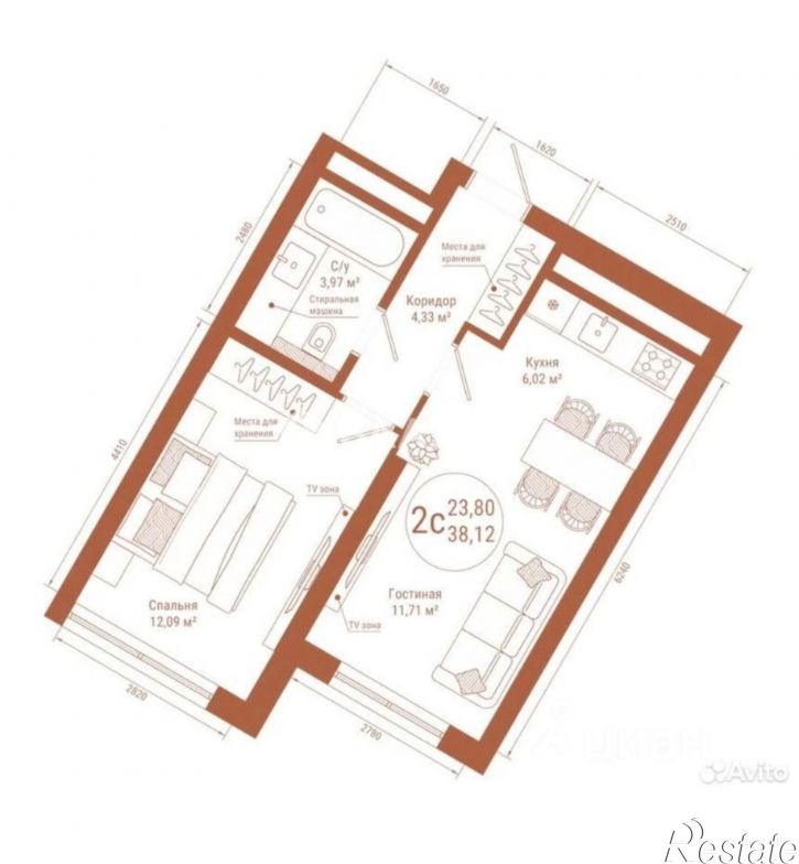 2-комн квартира в новом доме ул Армавирская, 15а,  д. 15а