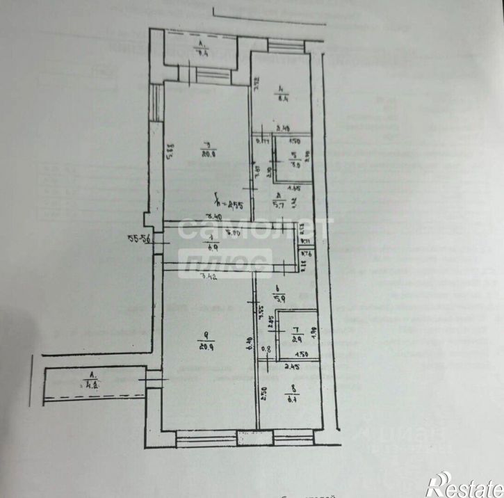 3-комн квартира ул Менделеева, 162,  д. 162