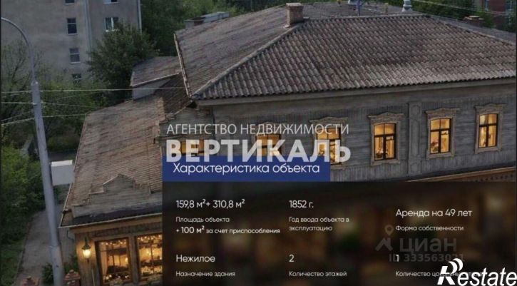 Отдельное здание ул Аксакова, 82,  д. 82