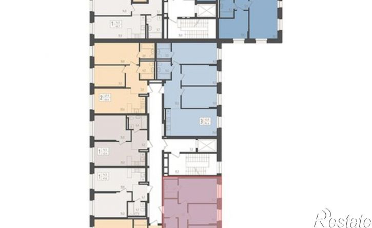 3-комн квартира в новом доме ул Аксакова, 14 1,  д. 14 1,  к. 1