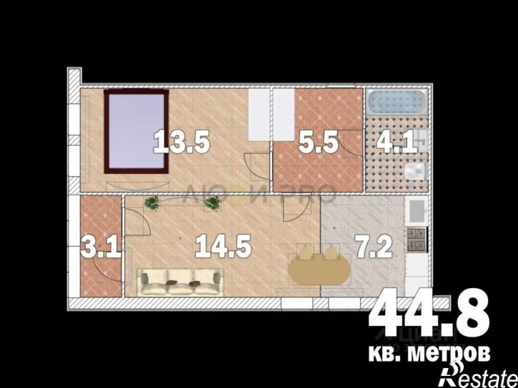 1-комн квартира улица Ивана Спатара, 18,  д. 18