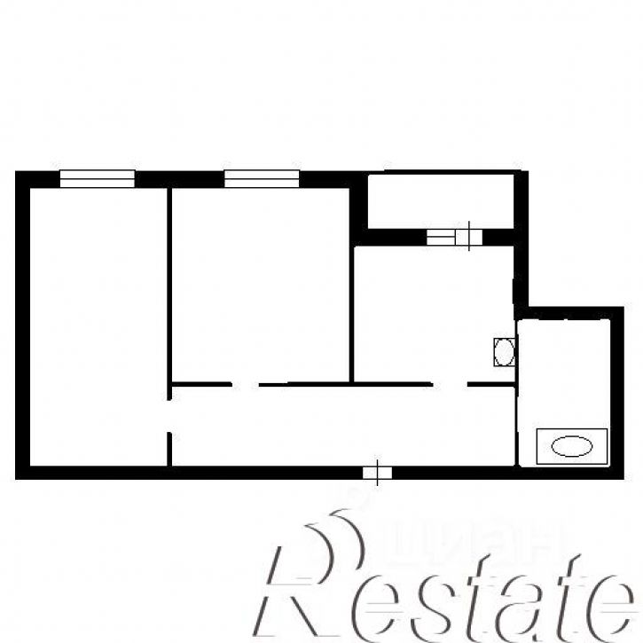 2-комн квартира улица Энтузиастов, 13,  д. 13