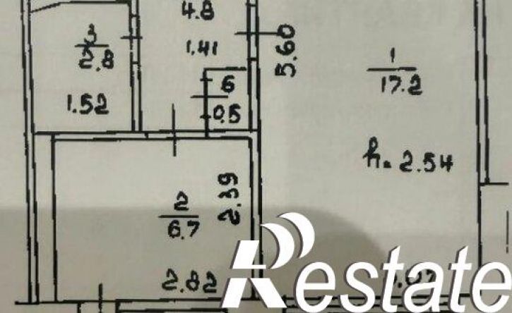 1-комн квартира улица Шота Руставели, 24,  д. 24