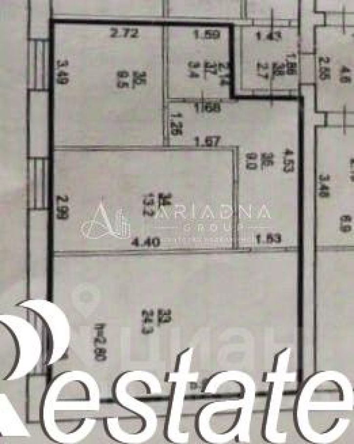 2-комн квартира Спасский переулок, 3,  д. 3