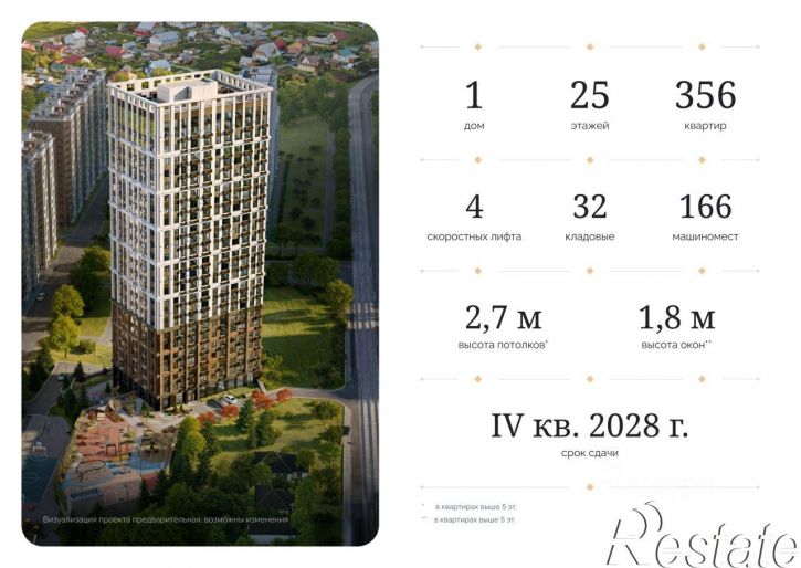1-комн квартира в новом доме улица Сун-Ят-Сена, 26,  д. 26