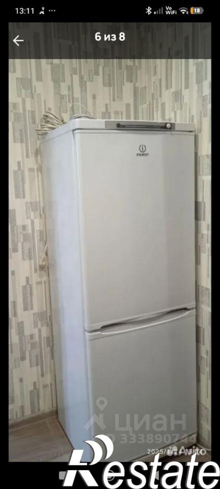 1-комн квартира Российская улица, 25,  д. 25