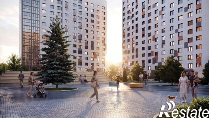 1-комн квартира в новом доме Генерала Кусимова, 18,  д. 18