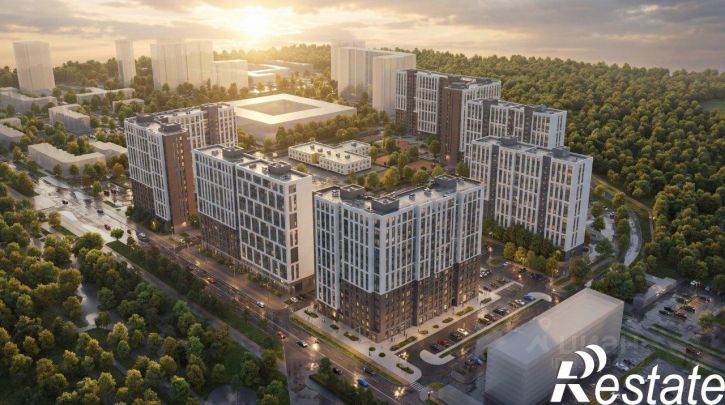 3-комн квартира в новом доме Сельская Богородская улица, 23,  д. 23