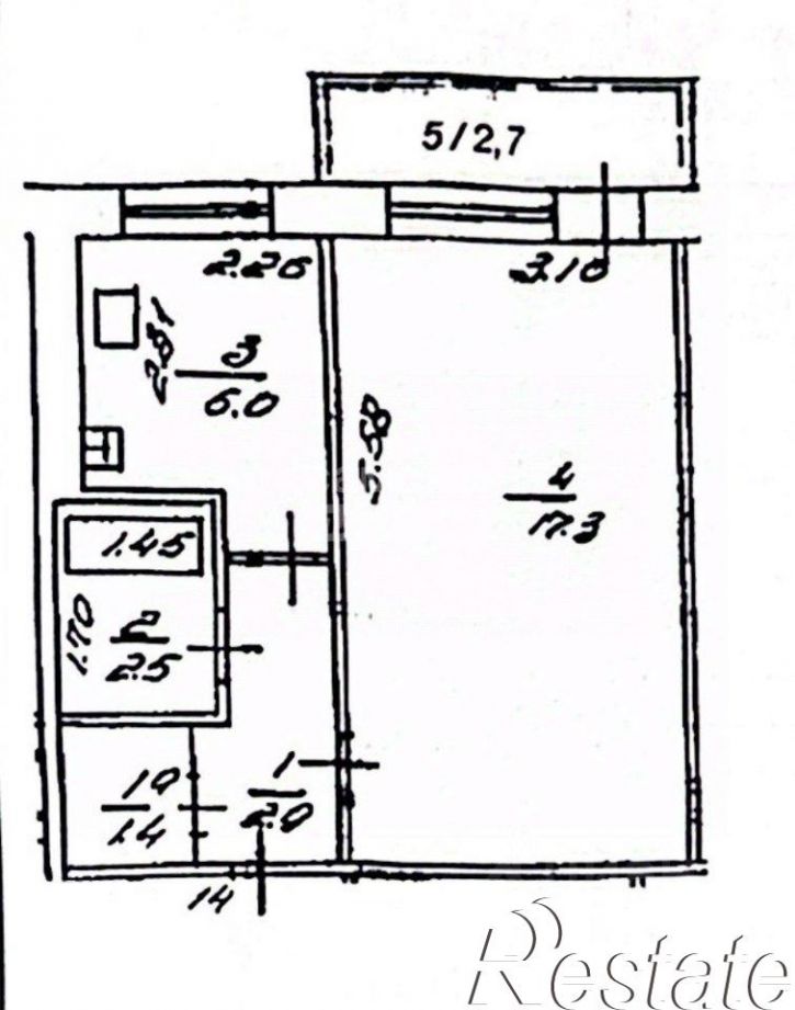 1-комн квартира Вологодская улица, 76/1,  д. 76/1