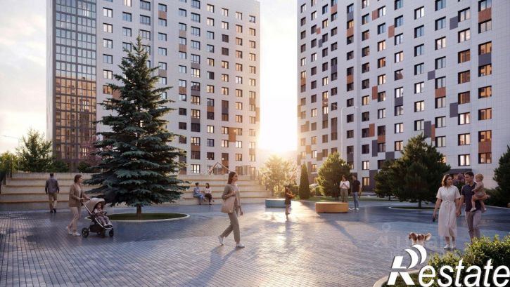 2-комн квартира в новом доме Генерала Кусимова, 18,  д. 18