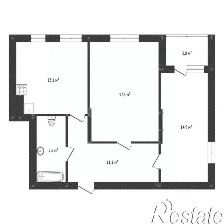3-комн квартира улица Акназарова, 29,  д. 29
