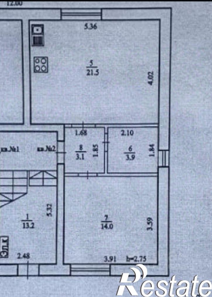2-комн квартира переулок Некрасова, 5,  д. 5