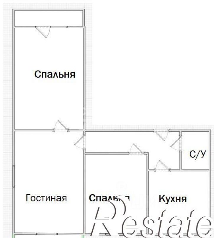 3-комн квартира улица Рабкоров, 22,  д. 22