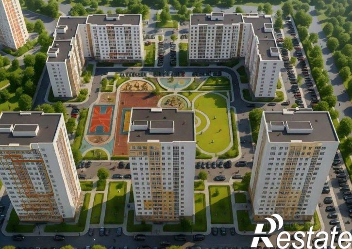 2-комн квартира в новом доме улица Майора Доставалова, 9,  д. 9
