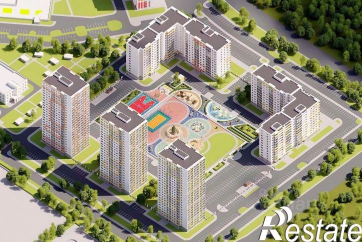 2-комн квартира в новом доме улица Майора Доставалова, 9,  д. 9