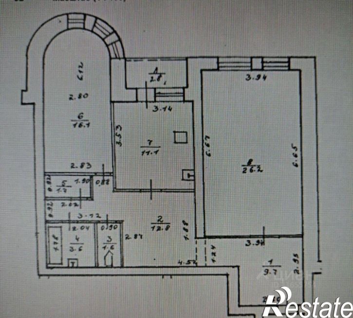 2-комн квартира улица Академика Королёва, 4/2,  д. 4/2